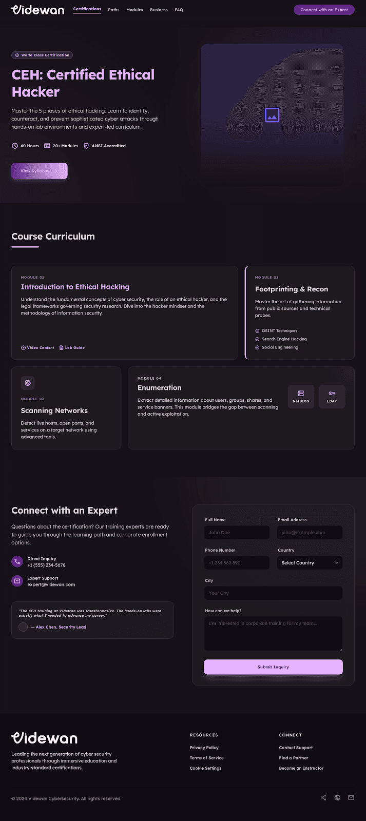 Certified Ethical Hacker